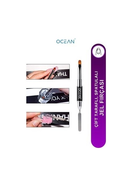 Poly Jel Fırçası, Çift Taraflı Spatulalı Poly Jel Uygulama Fırçası fiyatları