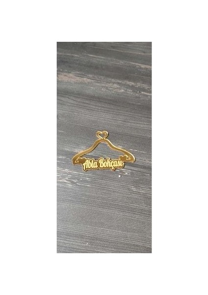 Pleksi Abla Bohçası Yazısı Gold(1 Adet) fiyatları