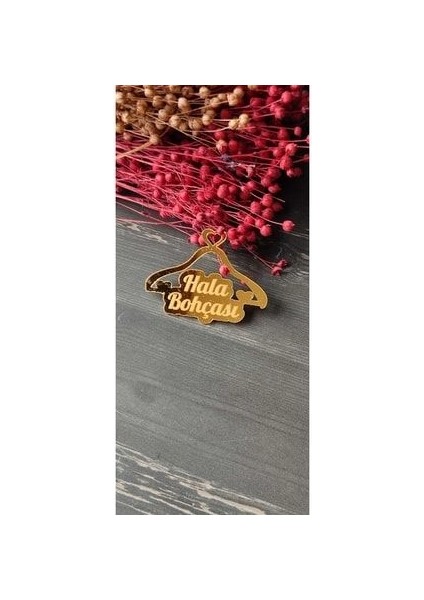 Pleksi Hala Bohçası Yazısı Gold(1 Adet)