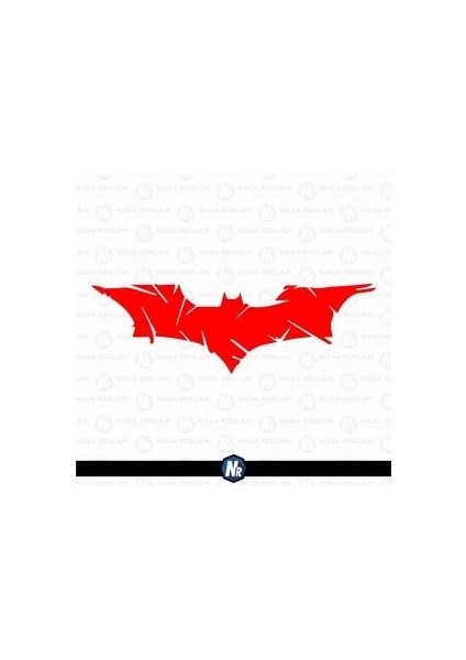 Nasa Reklam 20X6 cm Batman Oto Sticker Araba Cam Sticker