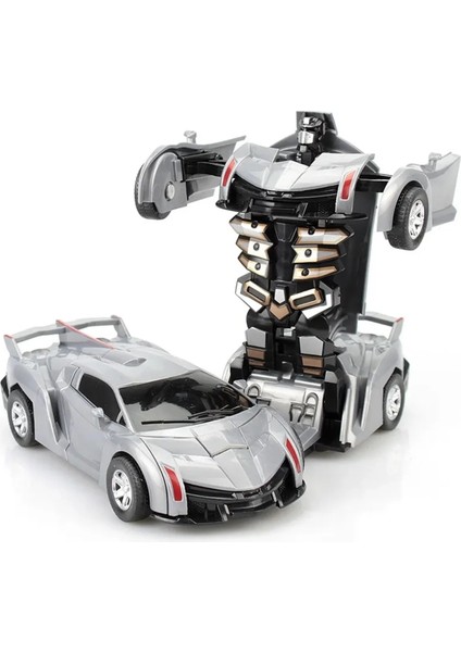 Transformers Robot Çek Bırak Kendinden Robota Dönüşebilen 1:32 Bugatti Lamborghini Araba