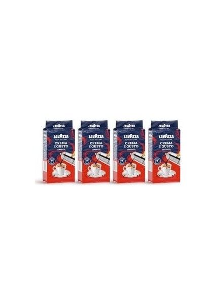 Crema E Gusto Filtre Kahve 4 Adet 250gr