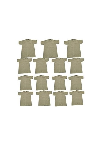 15'li Askeri Pamuklu Fanila Askeri Atlet Askeri Malzeme Askeri Çamaşır