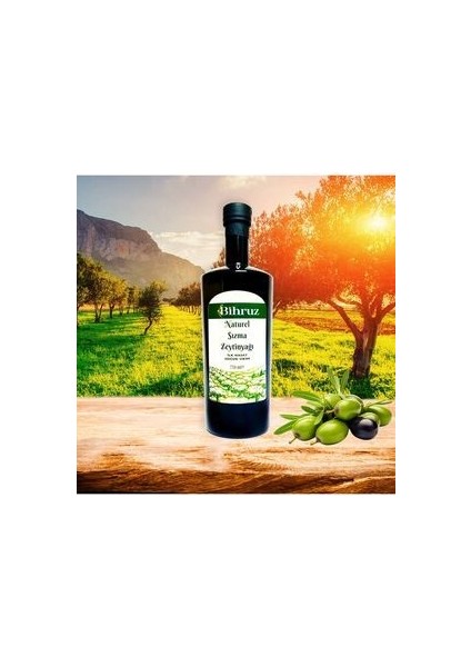 Ilk Hasat Naturel Sızma Zeytinyağı Soğuk Sıkım 750ml Maraska Şişe