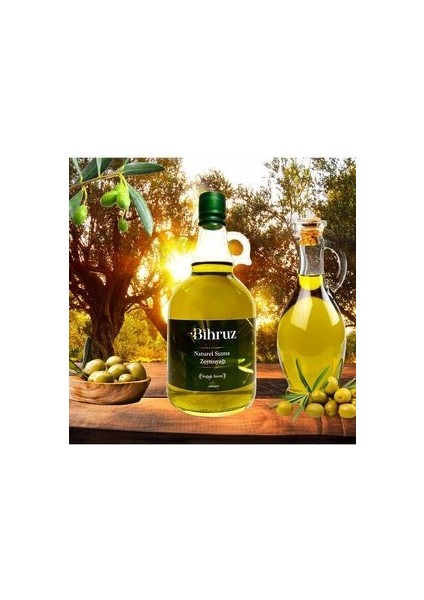 Naturel Sızma Zeytinyağı Soğuk Sıkım 1lt Maraska Şişe