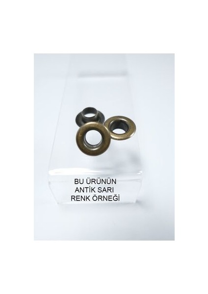 Bez Bebek Ayakkabısı Kuşgözü Çekiçle Uygulama Aparatı ve 25 Adet 2,5 mm Antiksarı Kuşgözü-Paslanmaz indirimleri