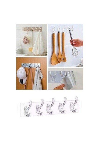 Genel Markalar 5'li Şeffaf Askı fırsatları