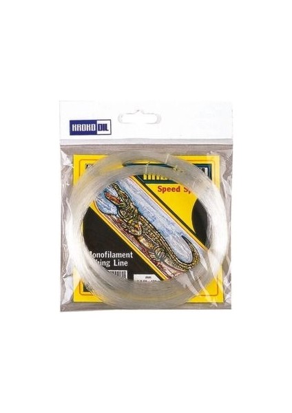 Krokodıl Şeffaf Paket Misina 0,80MM 31,00KG --- --- 100MT. Şeffaf 1AD.