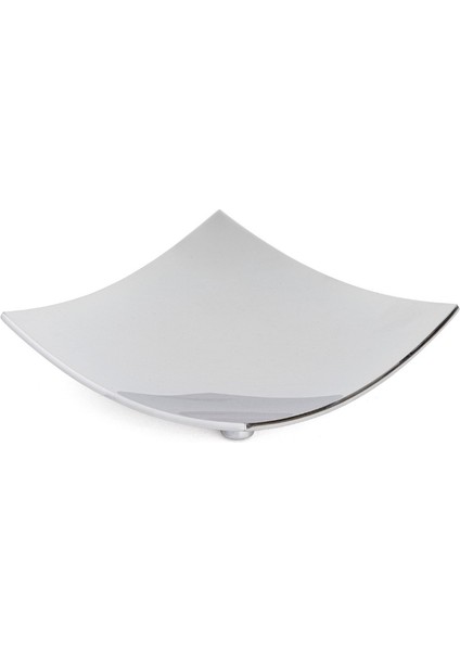 Tezgah Üstü Katı Sabunluk Krom Renk 27X115X115 Mm