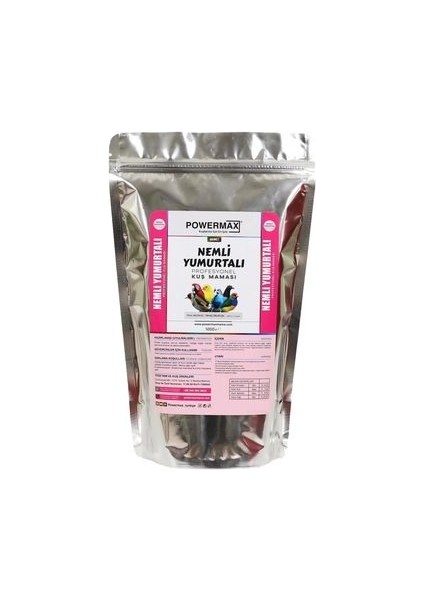 Nemli Yumurtalı Özel Mama 1 kg