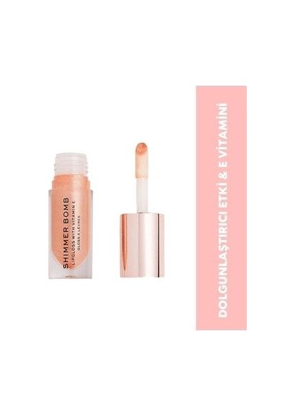 Shimmer Bomb Lipgloss: Starlight (Vitamin E)