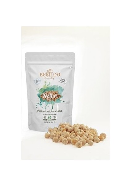 Freeze Dry Dondurularak Kurutulmuş Nohut Kıtırı 30gr fiyatları