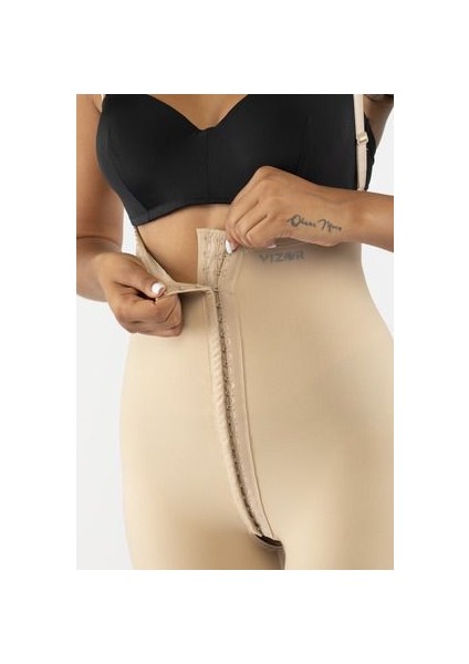 Liposuction Operasyonları Sonrası Için Karın Bel Kalça ve Üst Bacak Post Op Askılı Kompresyon Korse fırsatları