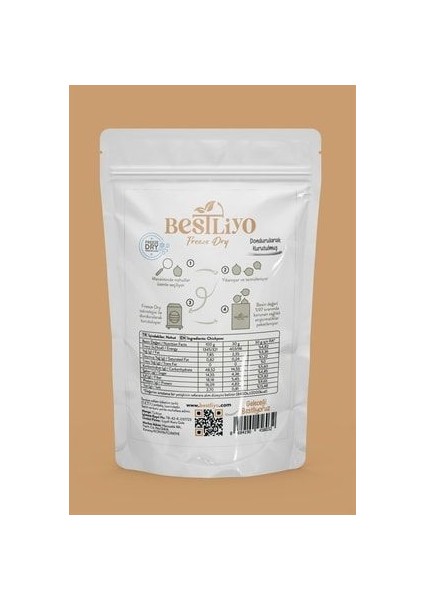 Freeze Dry Dondurularak Kurutulmuş Nohut Kıtırı 30gr indirimleri