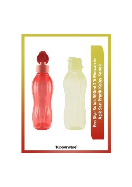 Eco Şişe Suluk 500 ml 2 Li