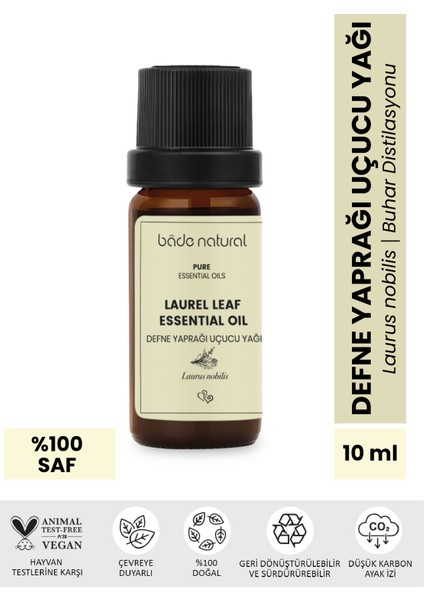 Defne Yaprağı Uçucu Yağı %100 Saf 10 ml