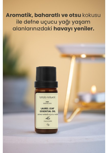 Defne Yaprağı Uçucu Yağı %100 Saf 10 ml