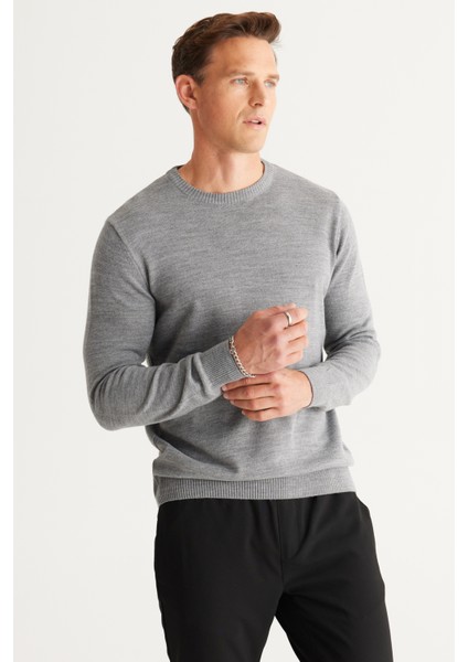 2'li Paket Sıcak Tutan Standart Fit Normal Kesim Bisiklet Yaka Triko Kazak modelleri