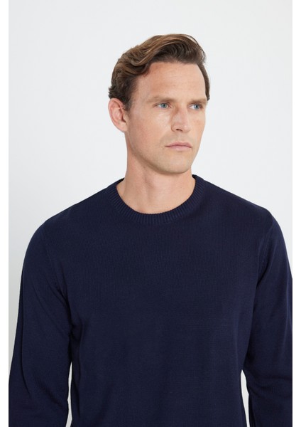 2'li Paket Sıcak Tutan Standart Fit Normal Kesim Bisiklet Yaka Triko Kazak