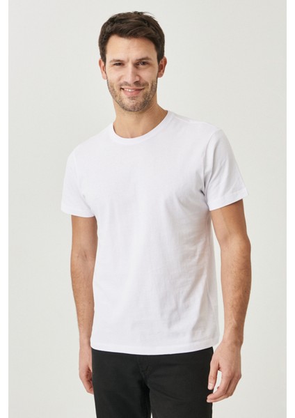 2'li Paket Slim Fit Dar Kesim Pamuklu Basic Tişört fırsatları