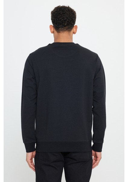 2'li Paket Pamuklu Standart Fit Normal Kesim Bisiklet Yaka Sweatshirt