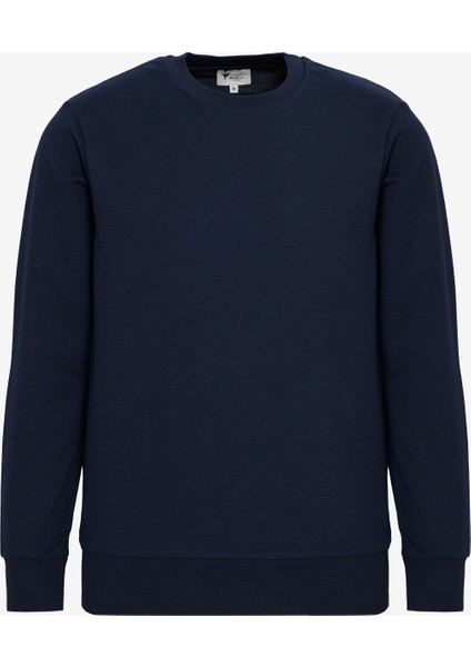 2'li Paket Pamuklu Standart Fit Normal Kesim Bisiklet Yaka Sweatshirt