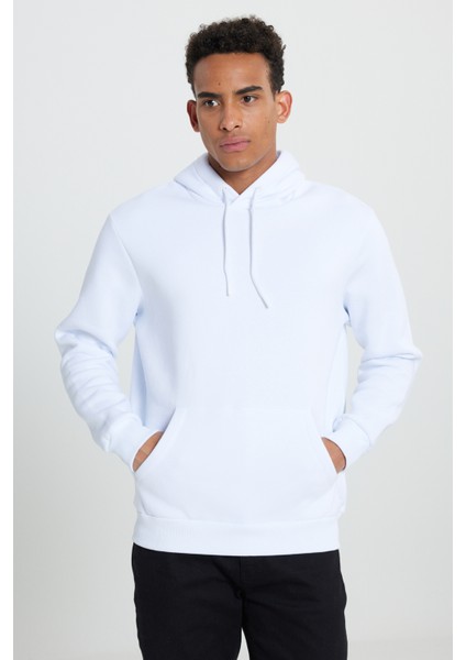 2'li Paket Standart Fit Normal Kesim Kapüşonlu Kanguru Cepli Sweatshirt