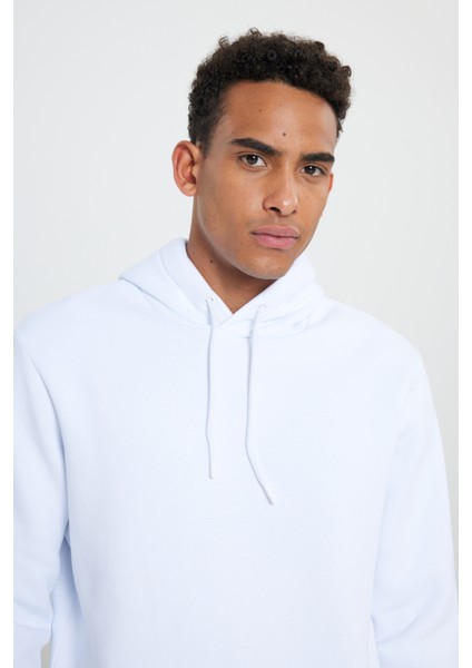 2'li Paket Standart Fit Normal Kesim Kapüşonlu Kanguru Cepli Sweatshirt