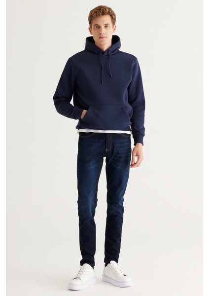2'li Paket Standart Fit Normal Kesim Kapüşonlu Kanguru Cepli Sweatshirt