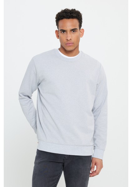 2'li Paket Pamuklu Standart Fit Normal Kesim Bisiklet Yaka Sweatshirt modelleri