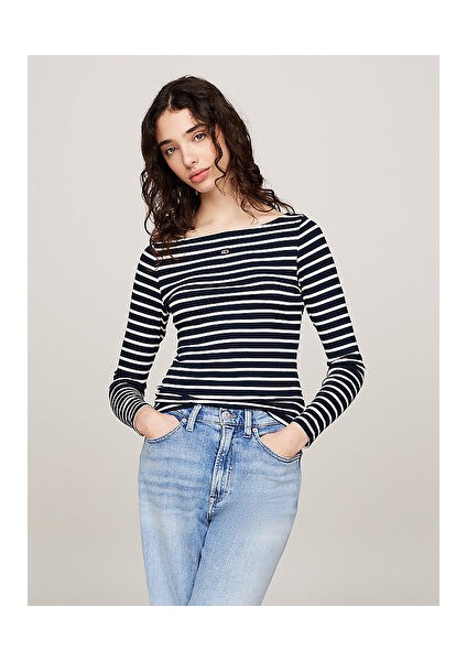 Tommy Hilfiger Tjw Breton Strıpe Ls