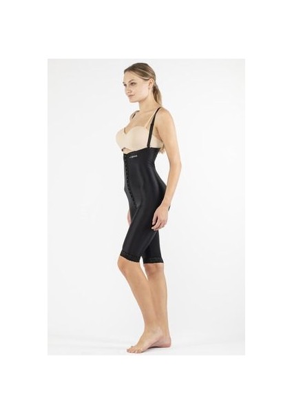 Liposuction Operasyonları Sonrası Için Karın Bel Kalça ve Üst Bacak Post Op Askılı Kompresyon Korse modelleri