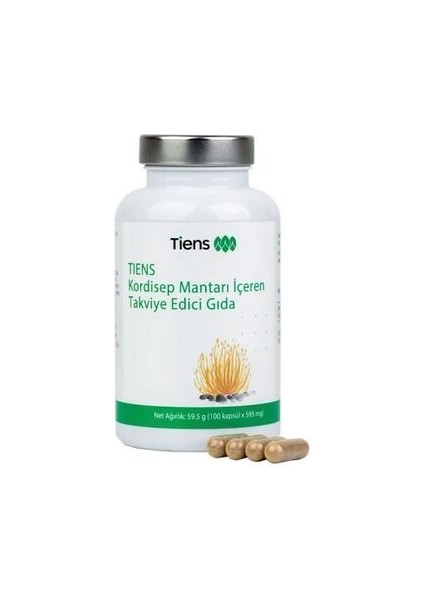Tıens Kordiseps Mantarı Içeren Kapsül Takviye Edici Gıda