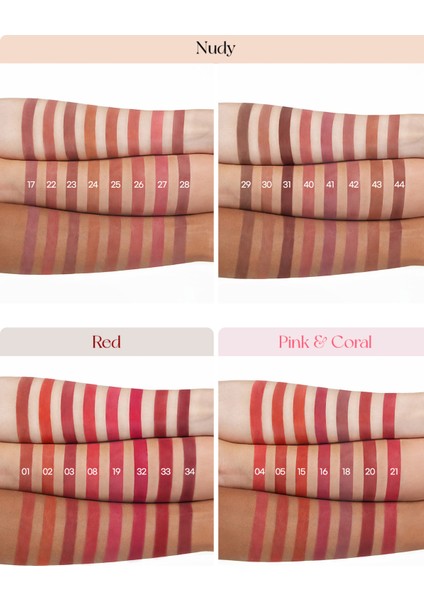 Yüksek Pigmentli, Kadife Görünümlü, Gün Boyu Kalıcı Tint PERIPERA Ink Velvet (28 Mauveful Nude)