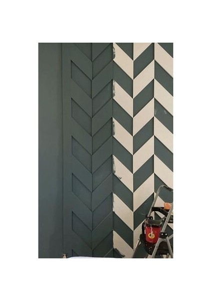 Verev Model Duvar Çıtası 7li Paket Ham Mdf Dıvar Dekorasyon Duvar Kaplama Yatak Başı Panel