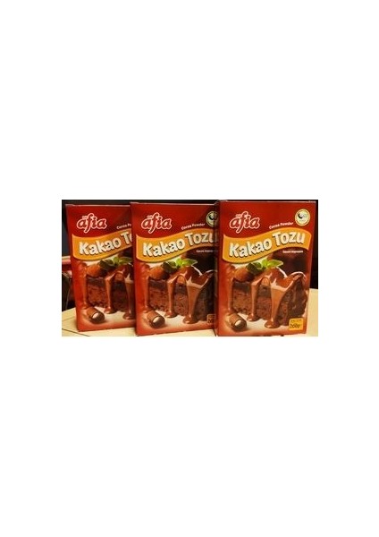 Kakao Tozu 100 Gr. 3,lü Set Gimdes Sertifikalı