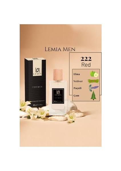 222 Largo Red Erkek Edc 50ML