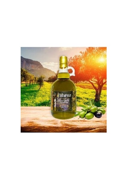 Ilk Hasat Naturel Sızma Zeytinyağı Soğuk Sıkım 1000ml Maraska Şişe