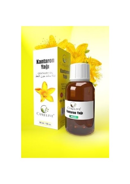 Curelive Kantaron Yağı 20 ml