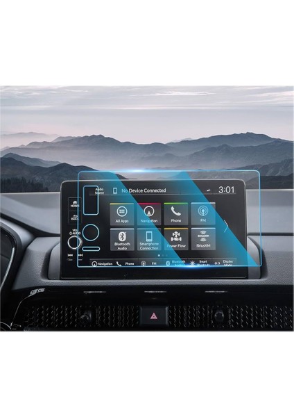 Honda Hrv Için Hd Multimedya Ekran Koruyucu Full Kaplama Nano Tempered Film