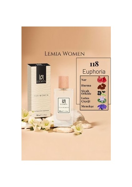 118 Euphoria Kadın Edc 50ML