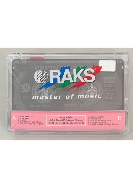 Erkin Koray Hay Yam Yam Kaset (Jelatininde Sıfır 1989 Orjnal Dönem Baskı Kaset) fiyatları