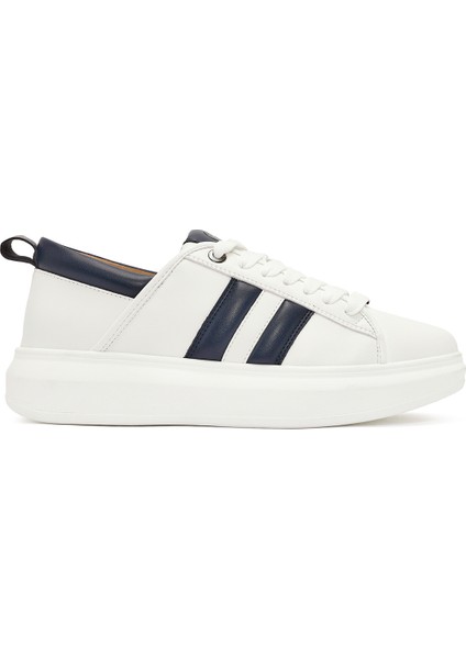 Acbc x Erkek Beyaz Bağcıklı Sneaker 24WFD760118