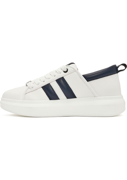 Acbc x Erkek Beyaz Bağcıklı Sneaker 24WFD760118