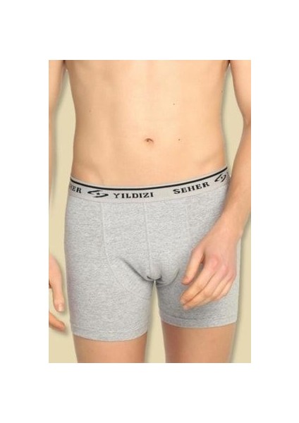 Yıldızı Elastan Erkek 8'li Paket Likralı Çokrenkli Boxer 0060 modelleri