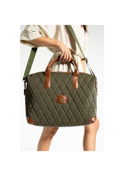 Büyük Boy Kapitone Seyahat Çantası