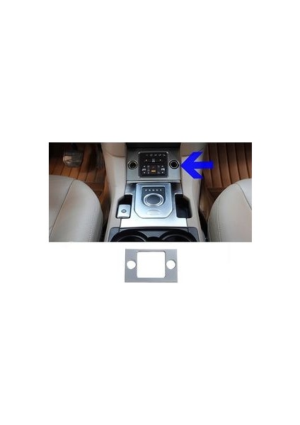 Land Rover Dıscovery 4 Orta Konsol Sürüş Modu Panel Çerçevesi Uyumlu