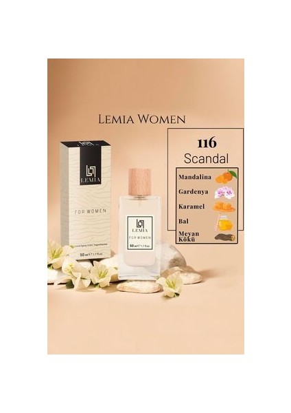 116 Scandal Kadın Edc 50ML