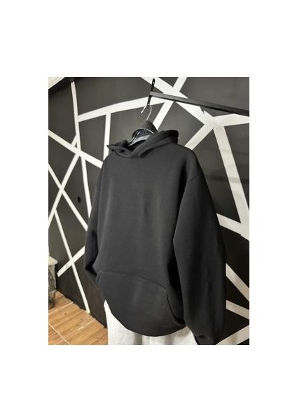 Üç Iplik Şardonlu Oversize Sweatshirt