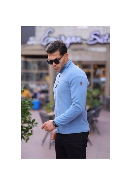 Erkek Fermuarlı Polar Kışlık Polar Anti-Pilling fiyatları